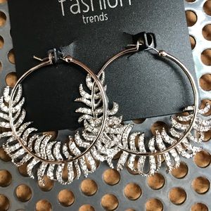 Beautiful earrings from Singapore costume jewelry